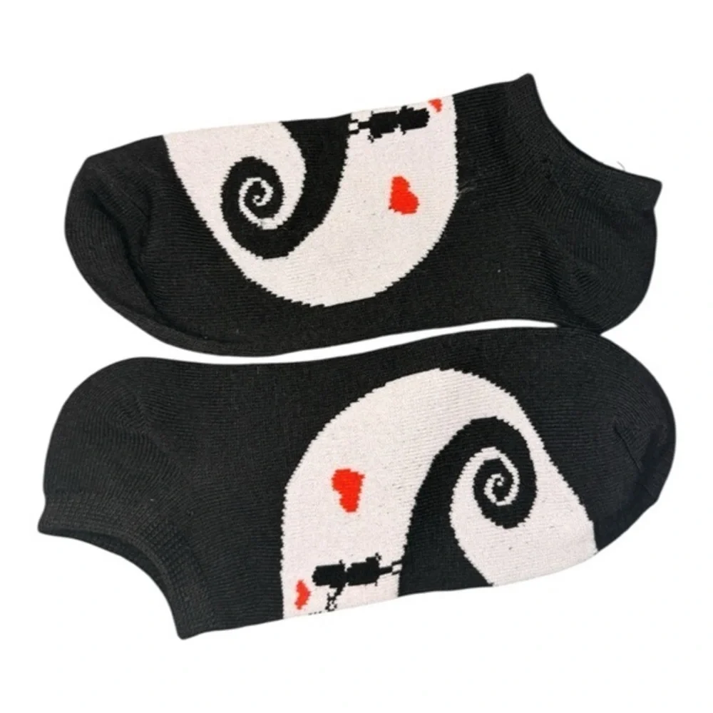 3/$25 Disney Jack & Sally Nightmare Before Christmas Women's Socks
